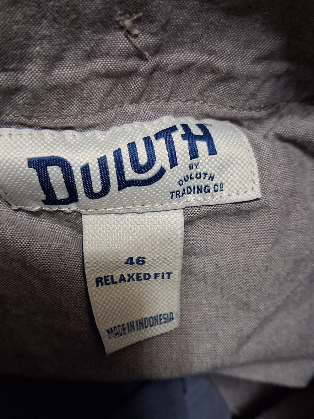 Duluth Trading Co Shorts Mens Flex Ballroom Khakis Blue 46 ** Fading** - Picture 4 of 8
